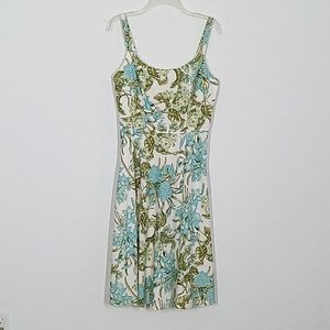 ANN TAYLOR LOFT | Floral Fit & Flare Dress 8